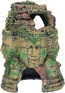 Mipcase Réptil Esconderijo Caverna Resina Lagarto Esconderijo Caverna Esconderijo Terrário Habitat Decoração Ornamento Abrigo Para Cobra Lagartixas Lagartos Tartaruga Rãs Anfíbios