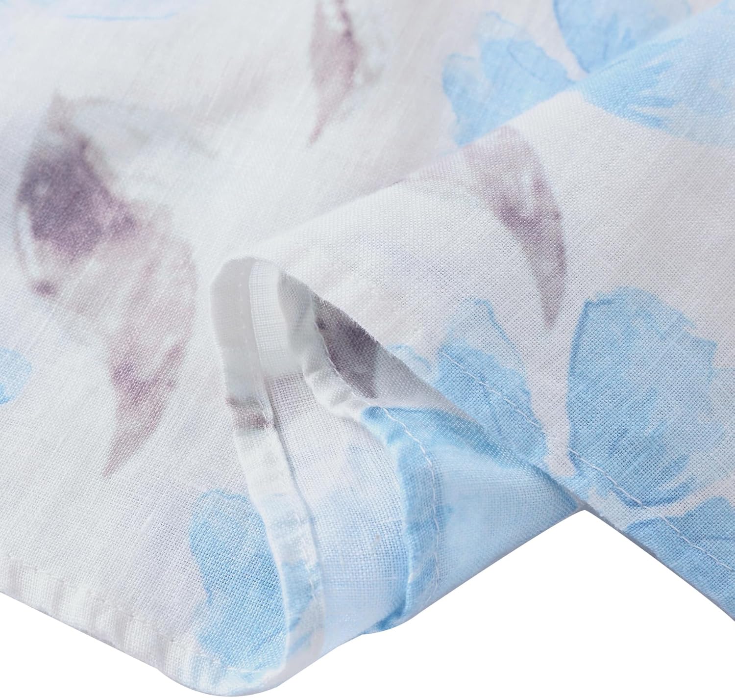 Amazhiyu Women's 100% Linen Sleeveless Summer Knee-Length V-Neck A-Line Dress