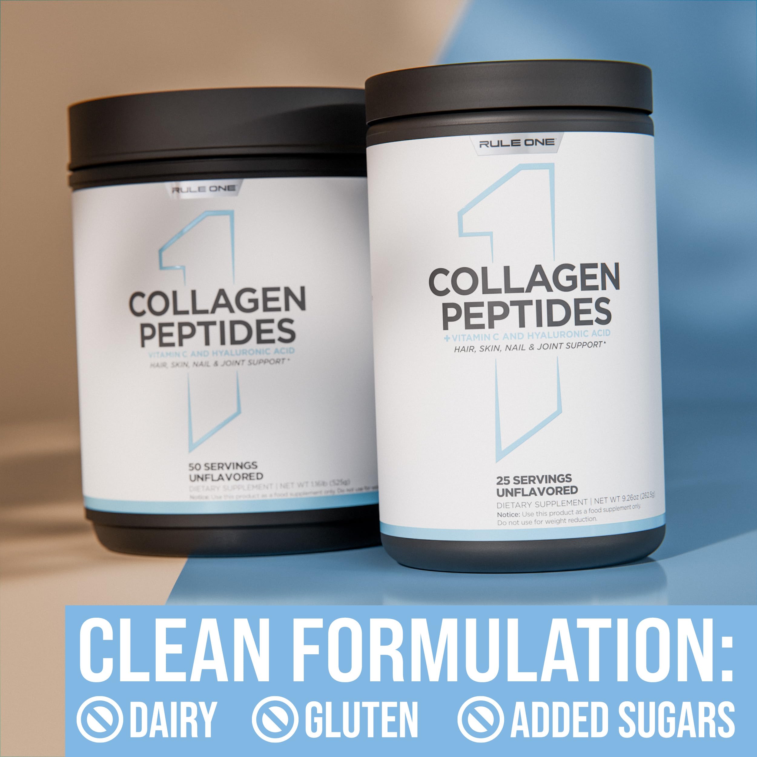 Rule 1 Proteins Collagen Peptides, Unflavored, 25 Servings — Amazon image 6