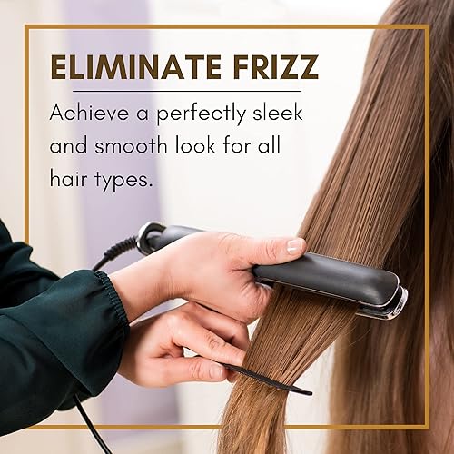 Miniatura 5 de Paul Brown Hawaii Plancha plana de cerámica profesional alisadora de pelo premium para cabello fino y grueso, cabello sedoso, radiante y sin