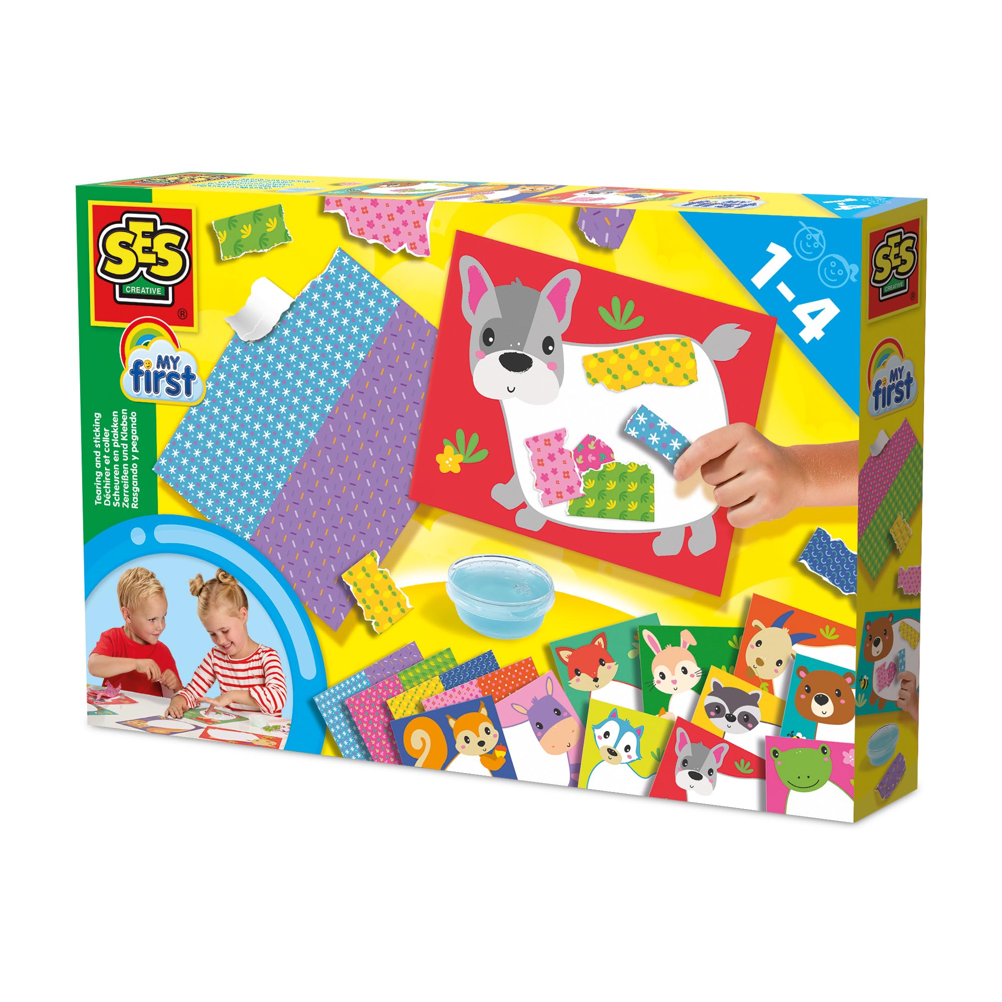 Ses Creative  Kids  My First - Tearing And Sticking, Sports Direct