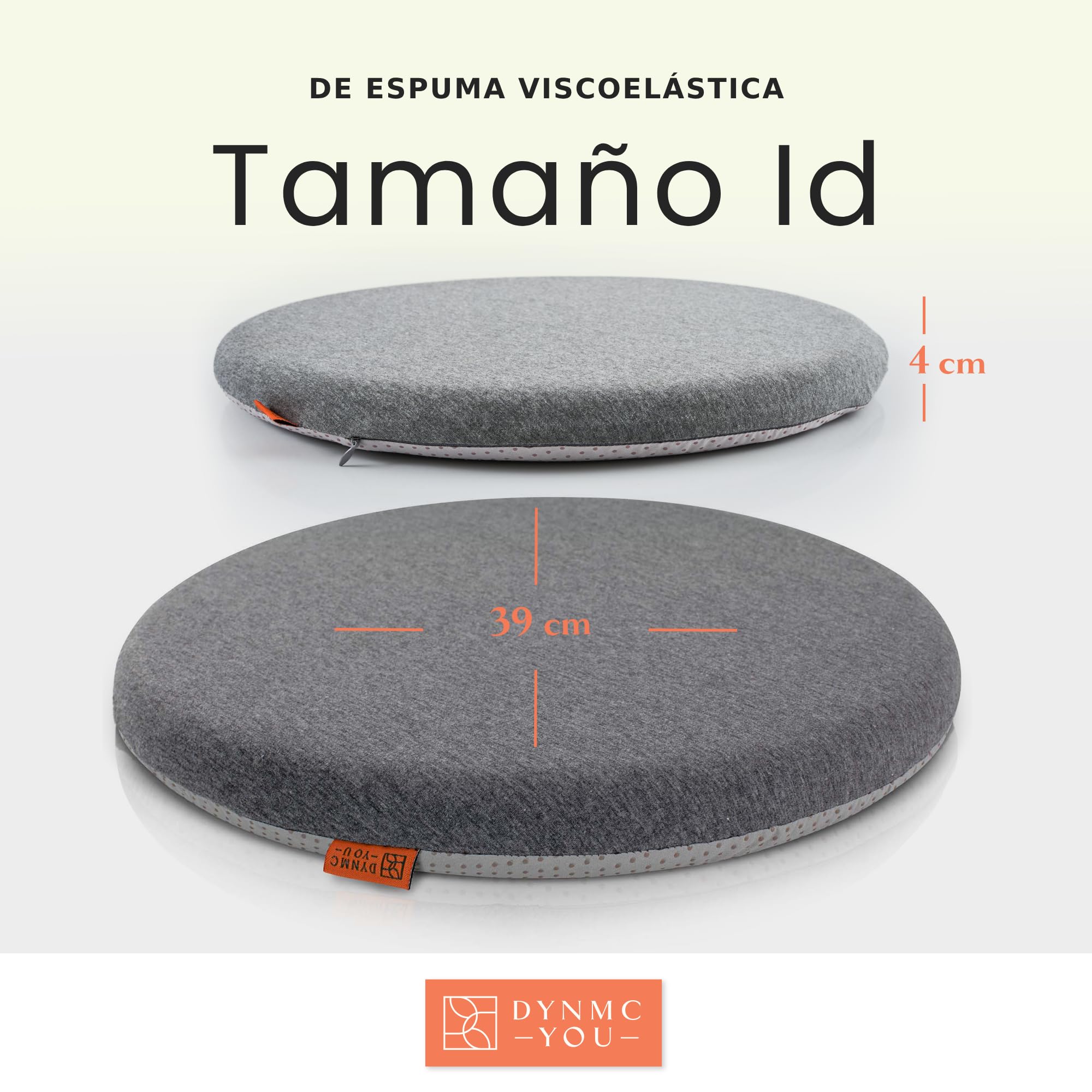 Cojin Outdoor para Silla Jardin & Balcón - Cojín Grueso Memory Foam 40x40 cm - Cómodo Antideslizante Estable - Pack de 2 o 4 Unidades Elegible - Comedor Cocina Salón Interior Casa Terraza - OEKO-TEX