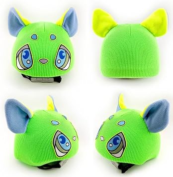 Cute Animal Ski Helmet Cover,Fun Outdoor Half Helmet Decorative Hat,Sports Helmet Covers - Cycling, Skiing, Paragliding, r, Winter, Sports Accessories