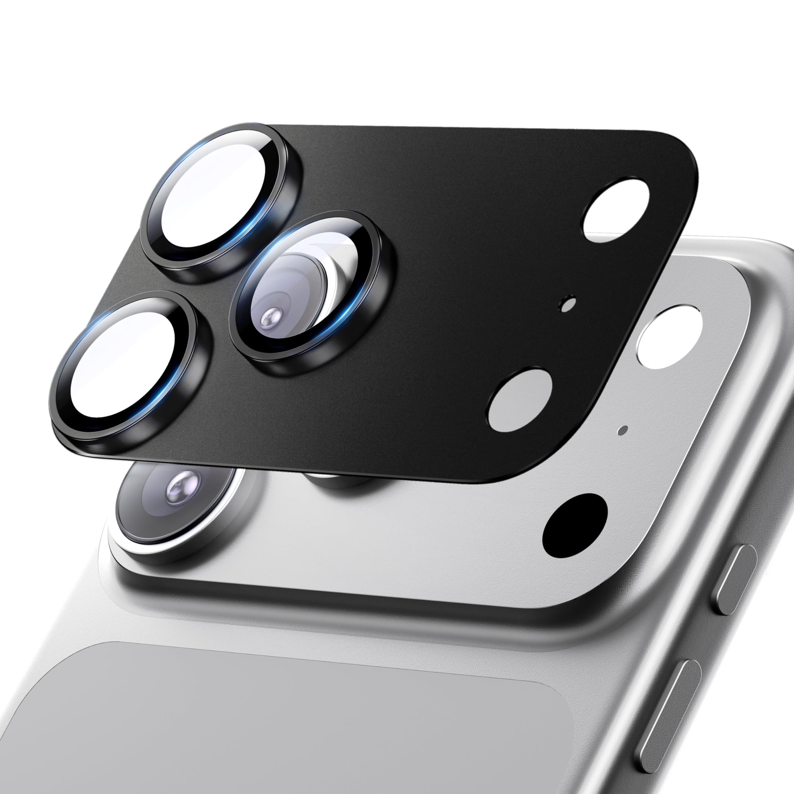 Hoerrye for iPhone 17 Pro Max Camera Lens Protector - 12FT Shatterproof