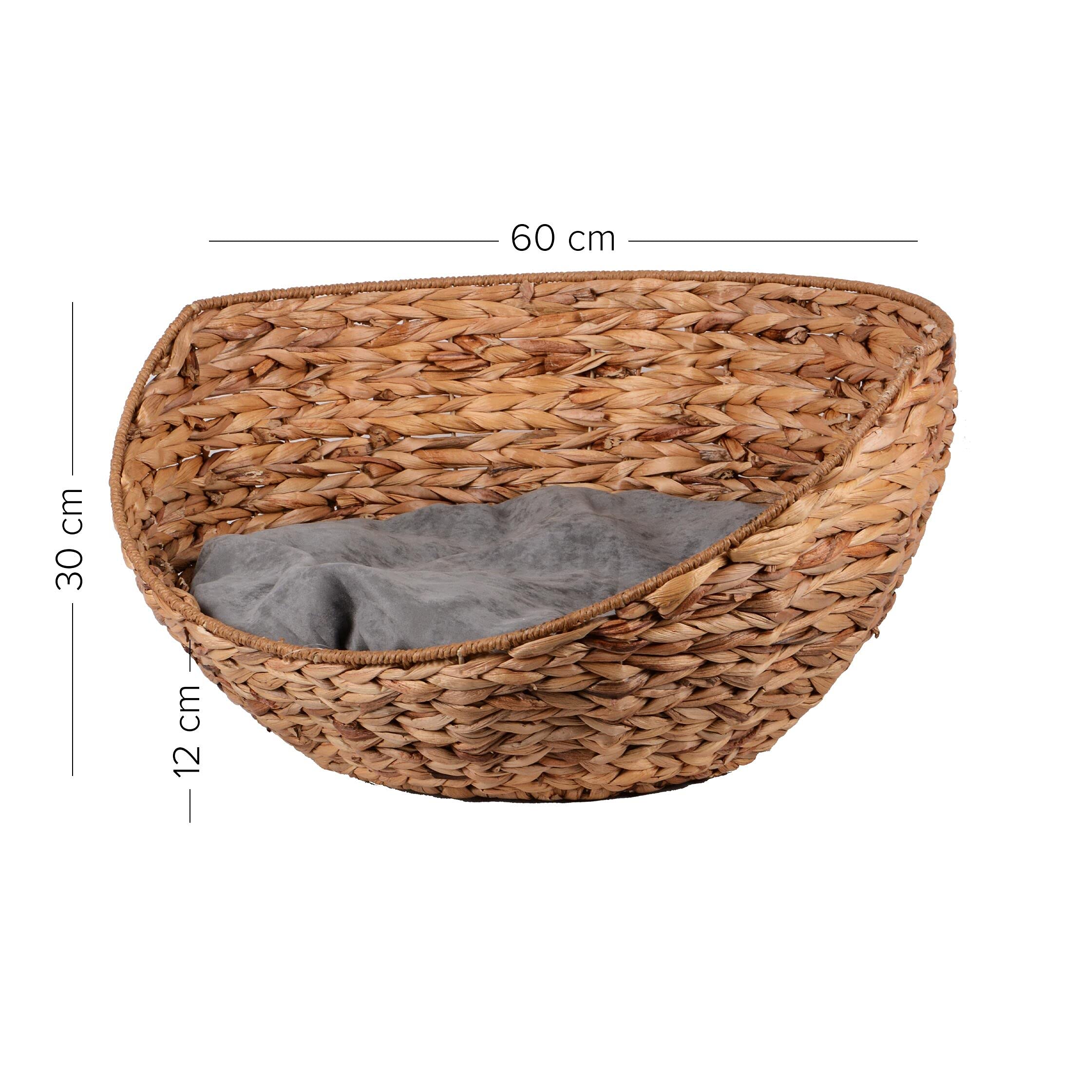 UNUS Animals Cuccia per cani rotonda con cuscino