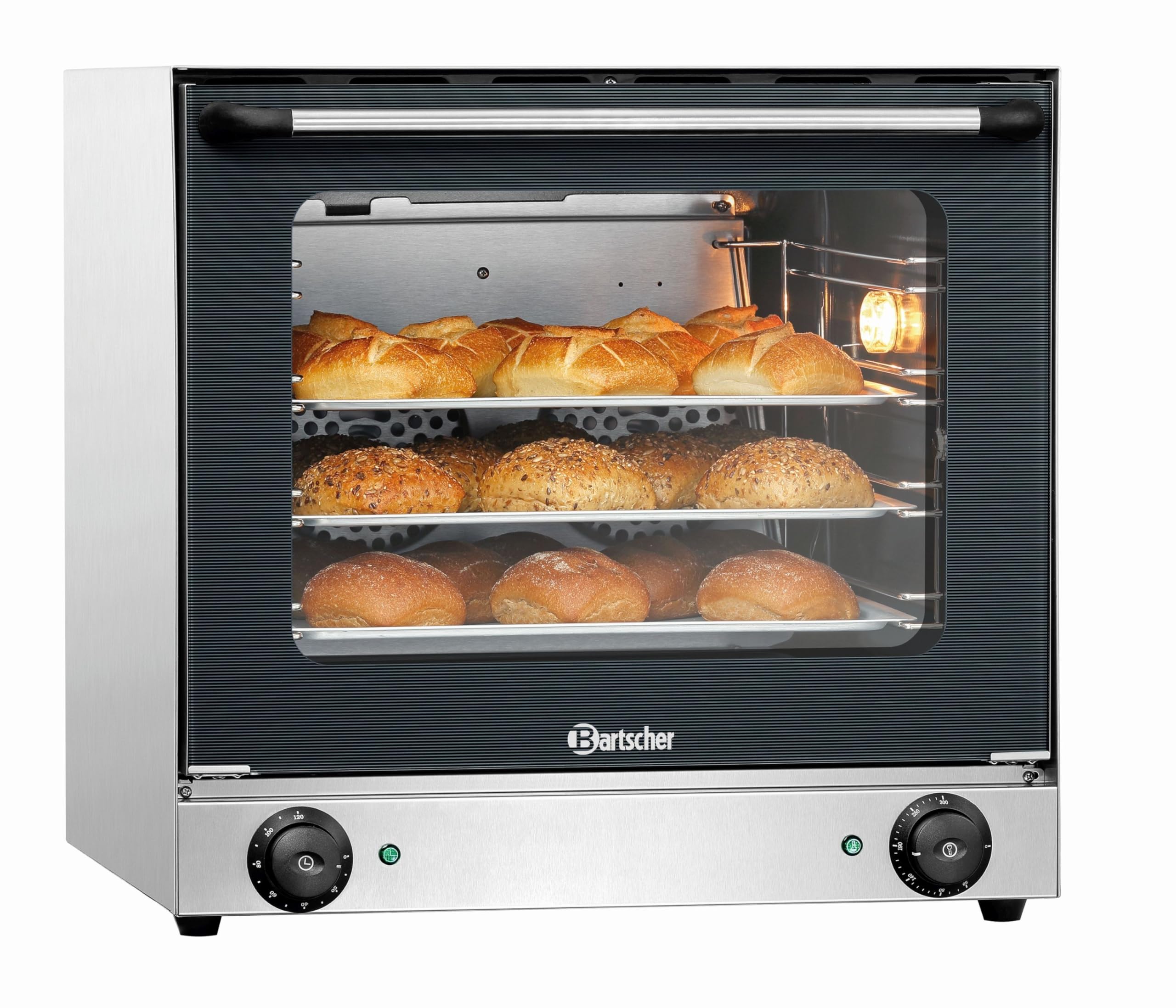 Bartscher A120786 forno Forno elettrico 2670 W Acciaio inossidabile