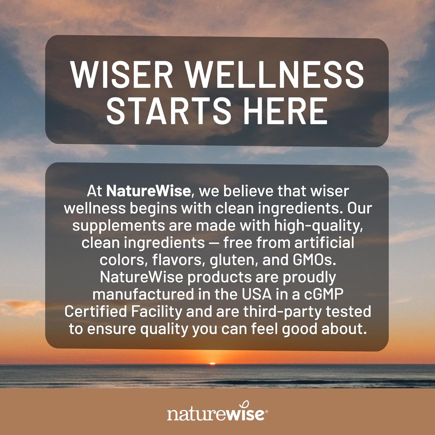 NatureWise Mushroom Complex - with Organic Lion's Mane + Reishi & Cordyceps Sinensis - Lions Mane Supplement with Organic Mushrooms - Vegan - Non-GMO - USA Manufactured - 90 Capsules[30-Day Supply] - Image 12