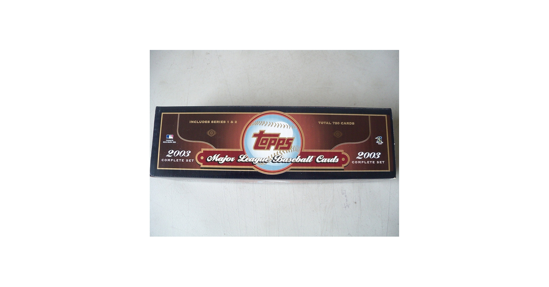 【完全未開封】2003メジャーリーグベースボールカードBOX 2003 Topps Baseball Complete Set Series 1 & 2 Sealed Factory