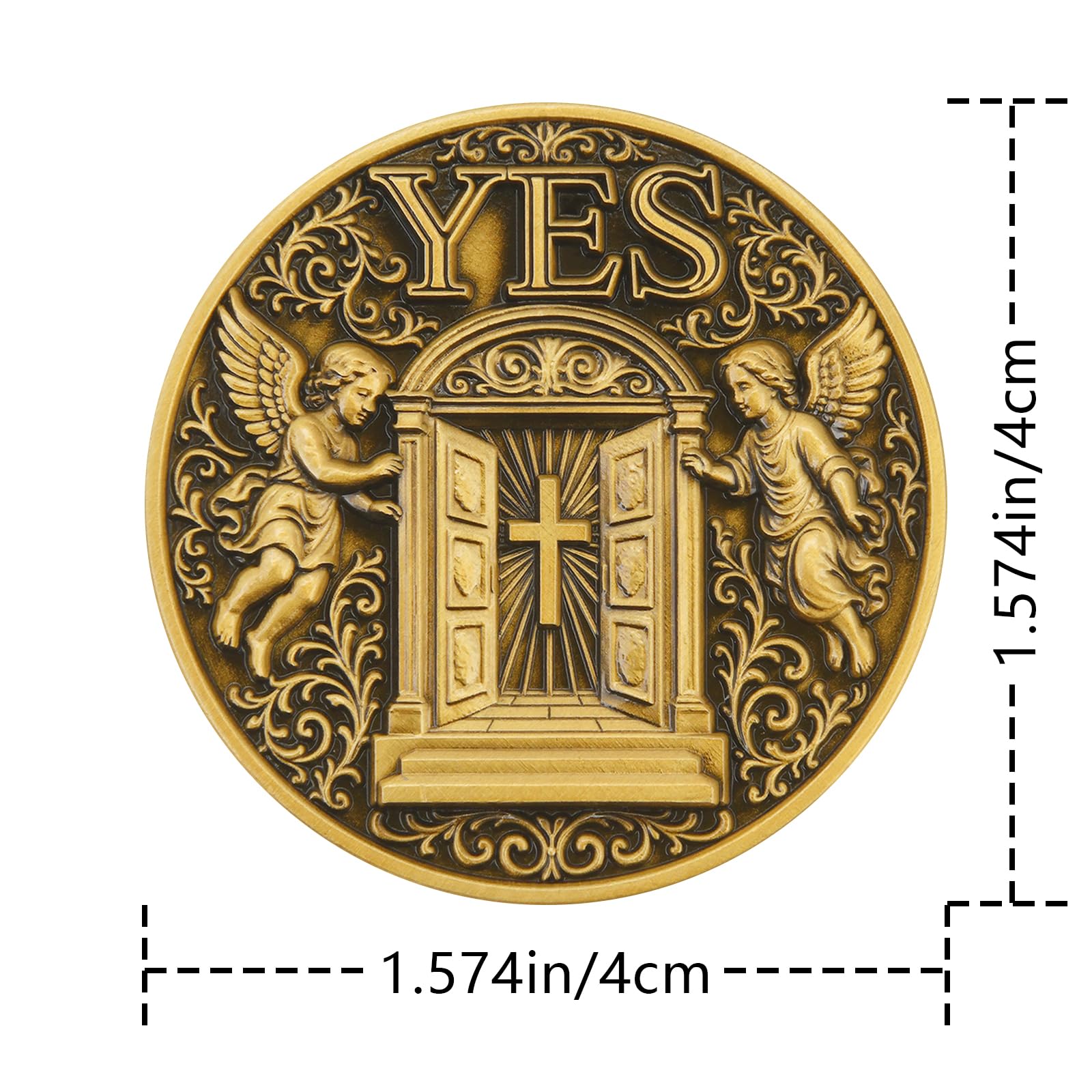 Angels and Demons Decision Maker – Inspire la clarté et la sagesse Oui/Non Filpping Coin