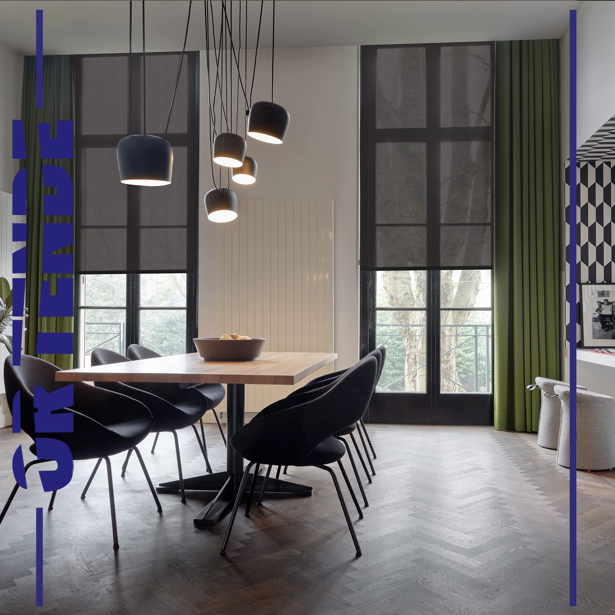 OR Tende - Tenda a Rullo Filtrante SCREEN 6% su misura 250x250 cm Personalizzabile per interni per porta finestra e basculante Made in Italy