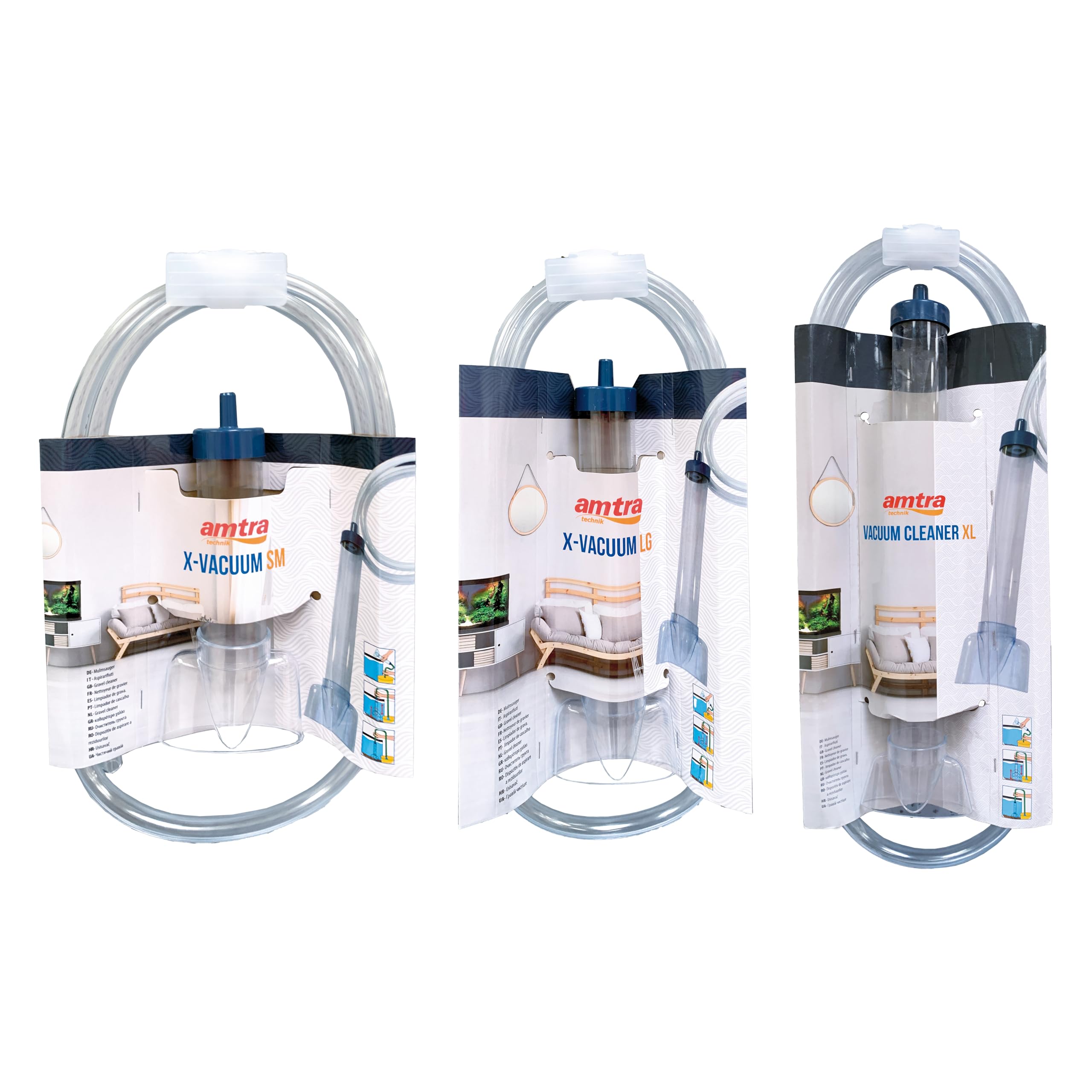WAVE Master Cleaner Aspirateur pour Aquariophilie 21 cm Taille S