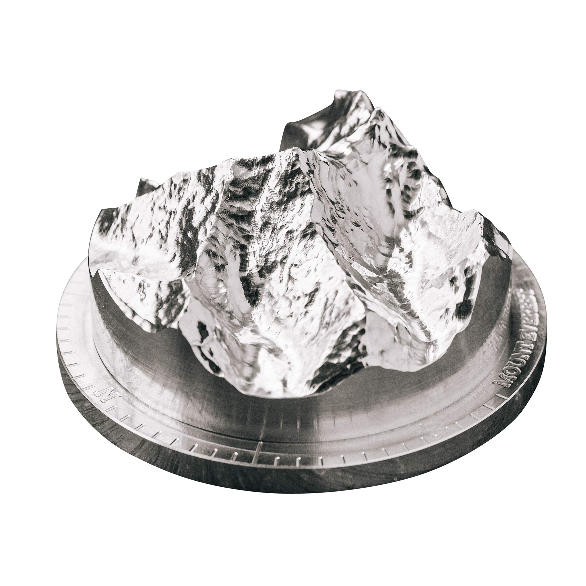Mount Everest Aluminum Topographical Model