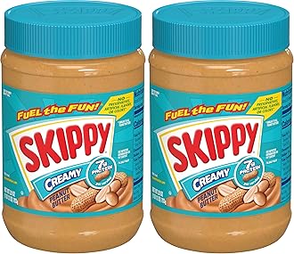 SKIPPY Creamy Peanut Butter, 28 oz (Pack of 2)