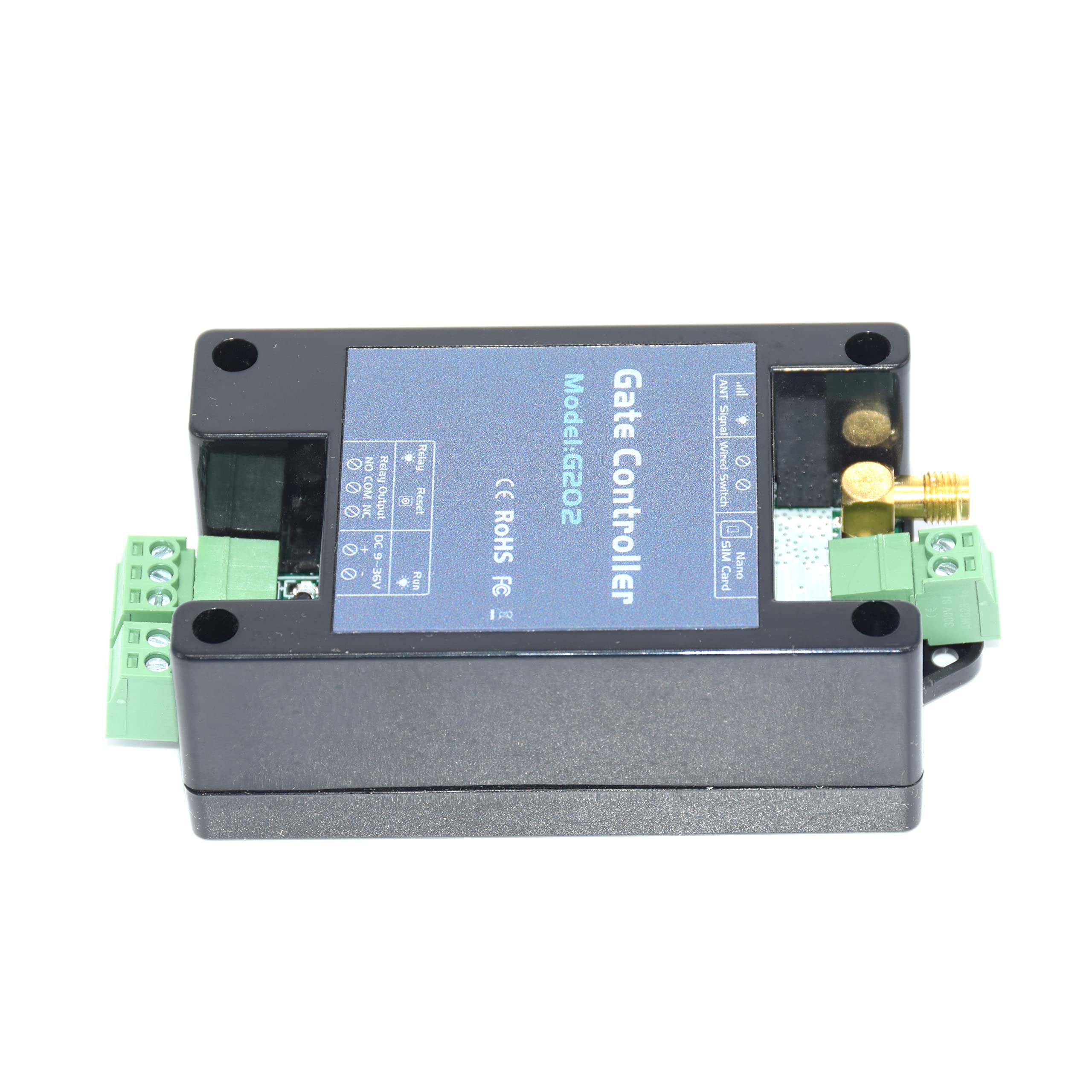 Automatyczne Samozamykacze, GSM. Pilot zdalnego sterowania G202 Przełącznik przekaźnikowy do przesuwnego otwierania bramki garażowej (Wymień RTU5024)(2G With Adapter)