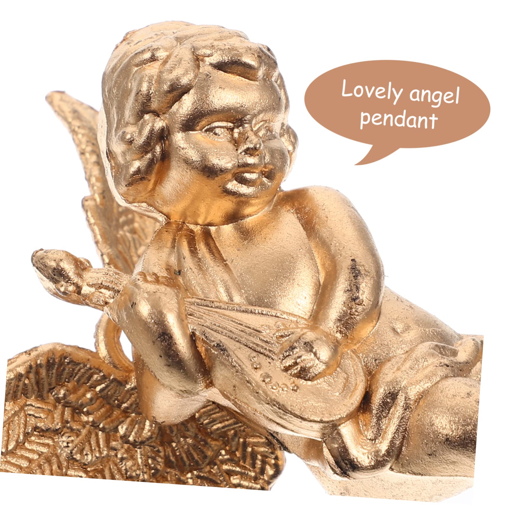 Cabilock 96 Piezas Colgante Ángel de Navidad ángel Cupido Adorno árbol de Navidad Colgando muñecas Christmas Tree Decorations navideños decoración ángeles Colgantes de plástico