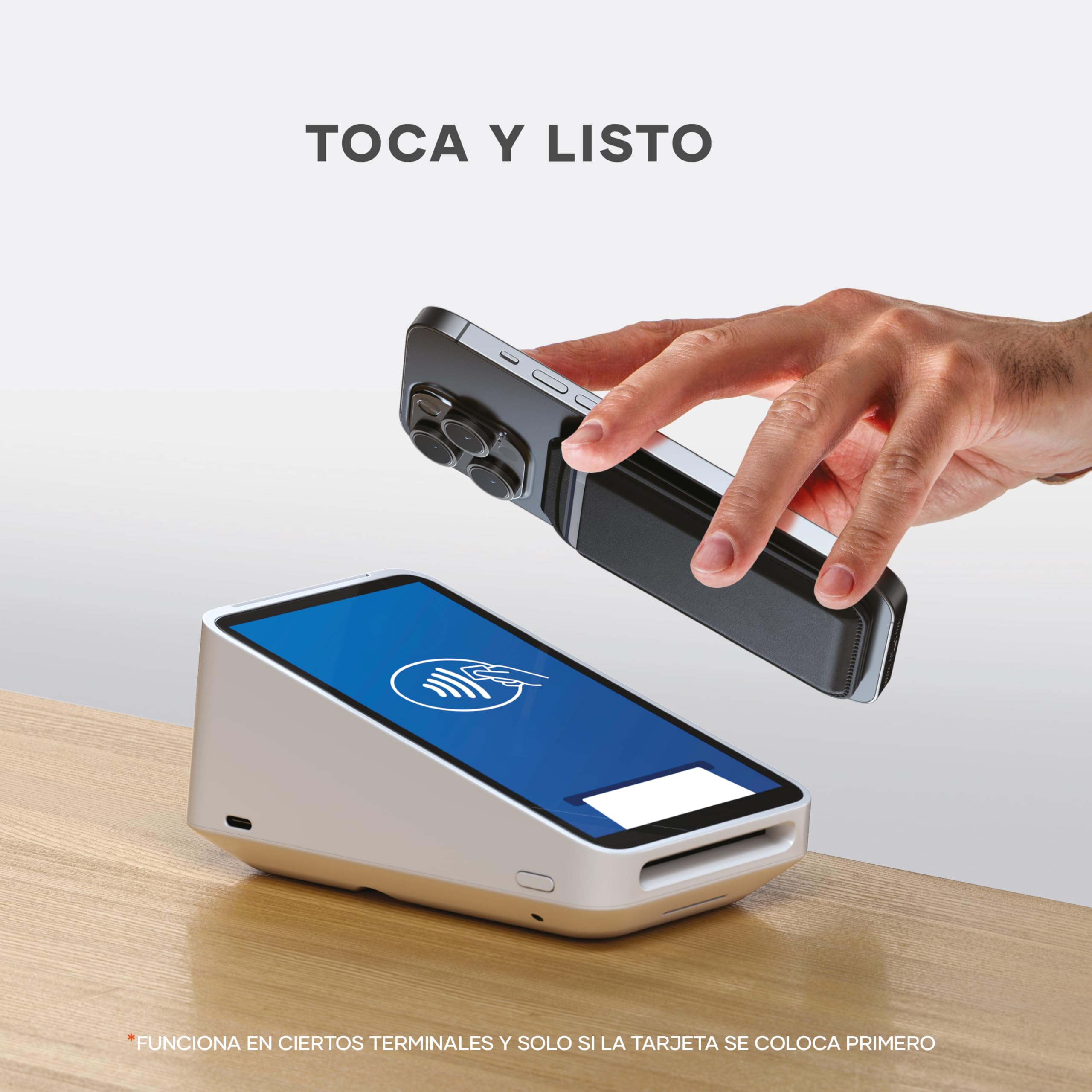 SATECHI MagSafe Portfel, Magnetyczny Uchwyt na Karty I Stojak Do iPhone, Portfel Z 4 Przegródkami na Karty I Nfc, Do Wszystkich Modeli iPhone 17 16 15 Do 12, Materiał Premium (PU) – Czarny