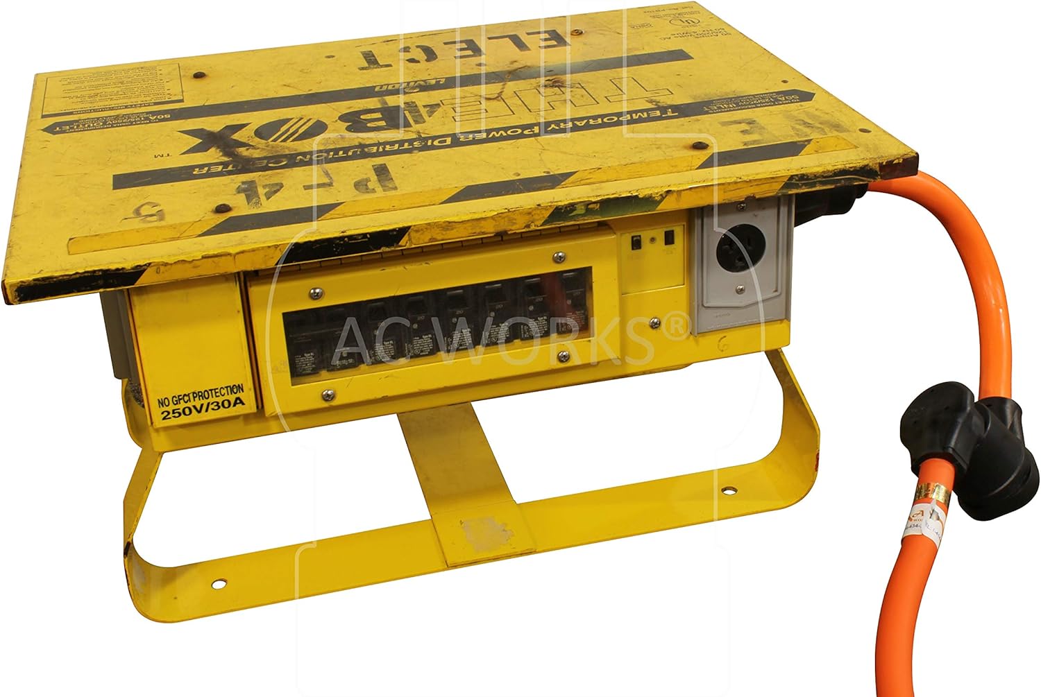 AC WORKS 6-50 Welder Adapter (CS6365/ SS2-50 50A 4-Wires Locking to 6-50)