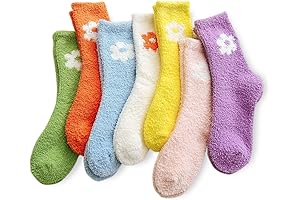 Women's Cozy Fluffy Socks: Perfect Fuzzy Socks for Teen Girls