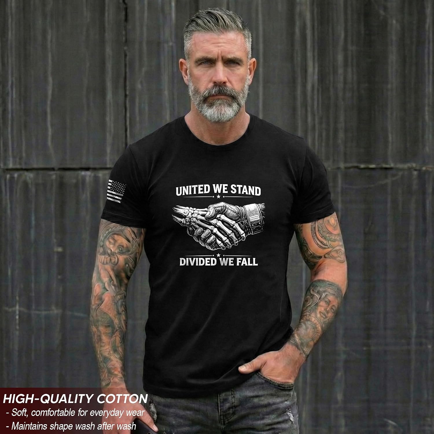 Dont Tread On Me Shirts, 1776-2026 250th Anniversary Shirt, Patriotic Shirts for Men