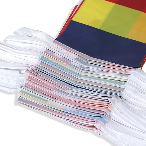 Miniatura 2 de GentleGirl Europa Europa 43 Banderas Banner Cadena Pequeño Mini Países Países Banderín Nacional Banderín Colgantes, Eventos Deportivos Gran Apertura