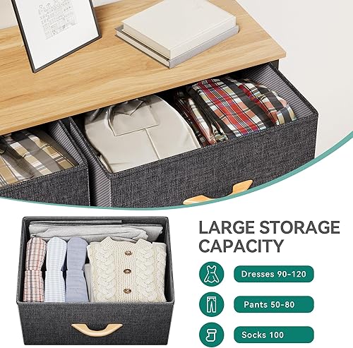 Miniatura 4 de YITAHOME Cómoda con 8 Cajones - Torre de Almacenamiento de Tela, Unidad Organizadora para Dormitorio, Sala de Estar, Pasillo, Armarios - Marco de