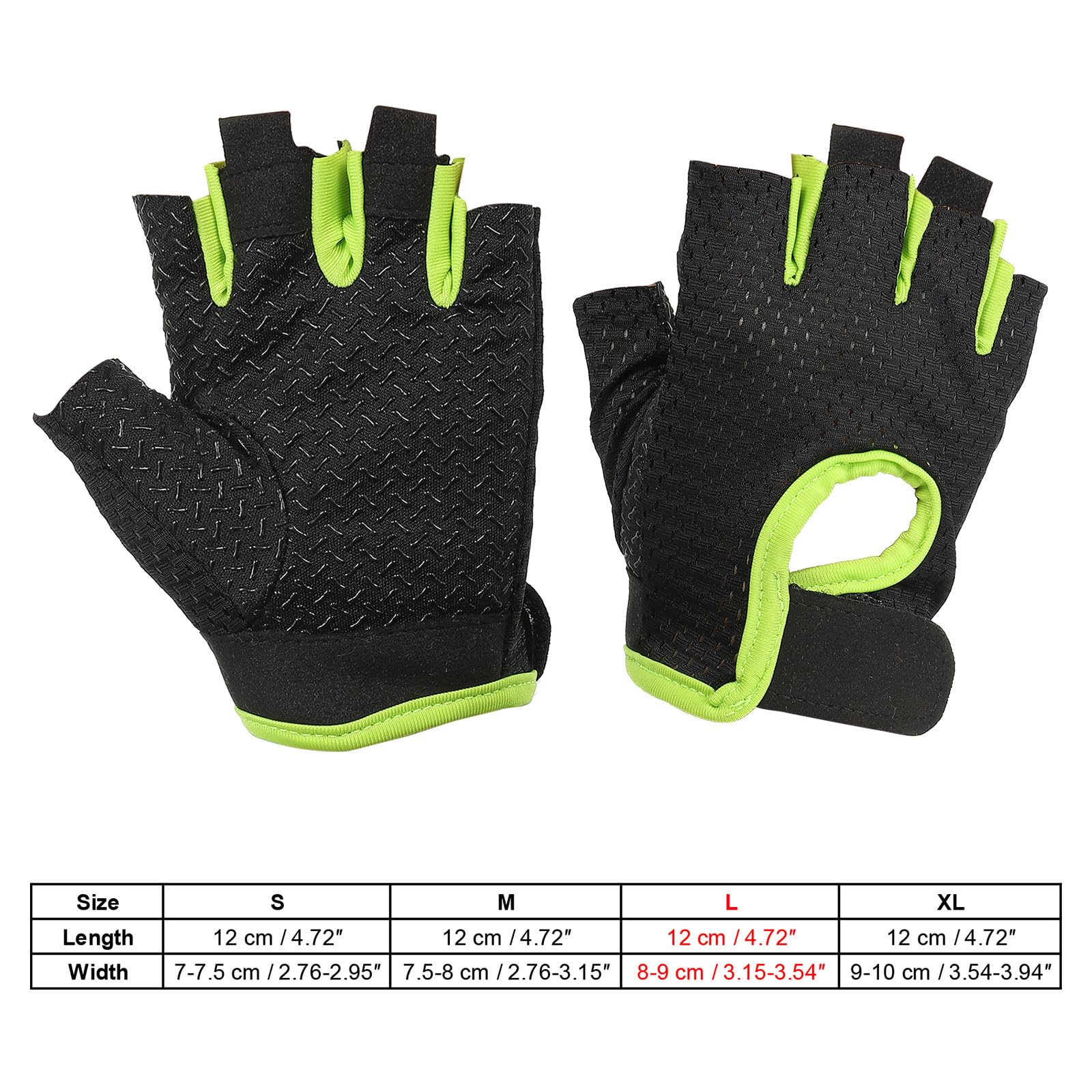 PATIKIL Fishing Gloves, 1 Pair Breathable Fingerless Sun Protection Gloves for Men Women Rowing Kayaking Cycling Hiking Black - Image 3