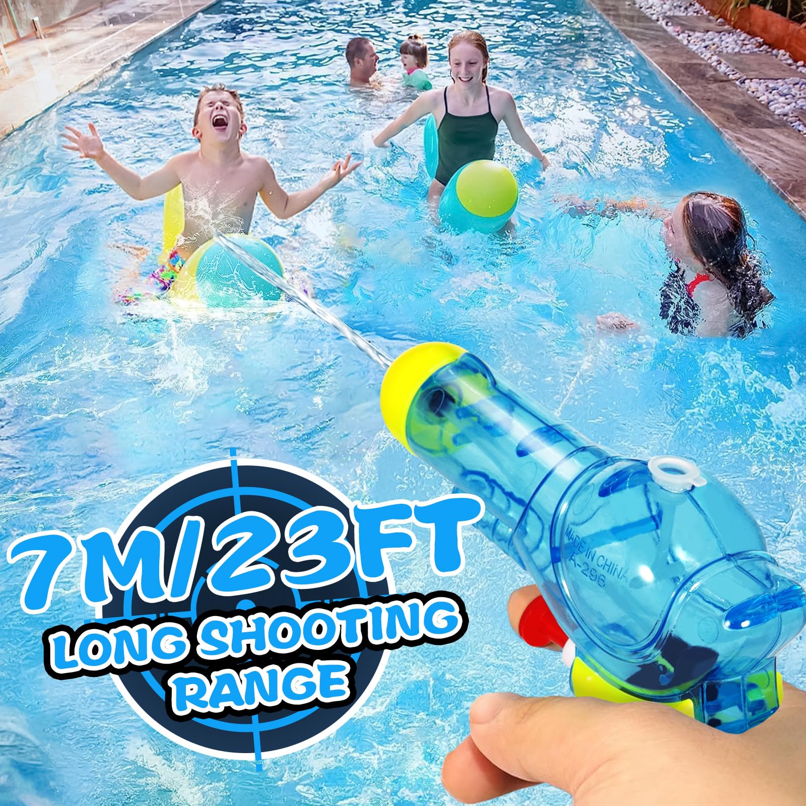 Wasserpistole Klein, 10 Stück Mini Wasserpistole, Mini Wasserpistolen Für Kinder Ab 3 4 5, Water Gun, Wasserspritzpistole Klein Wasserspielzeug Kinder Outdoor Für Sport, Pools, Strände