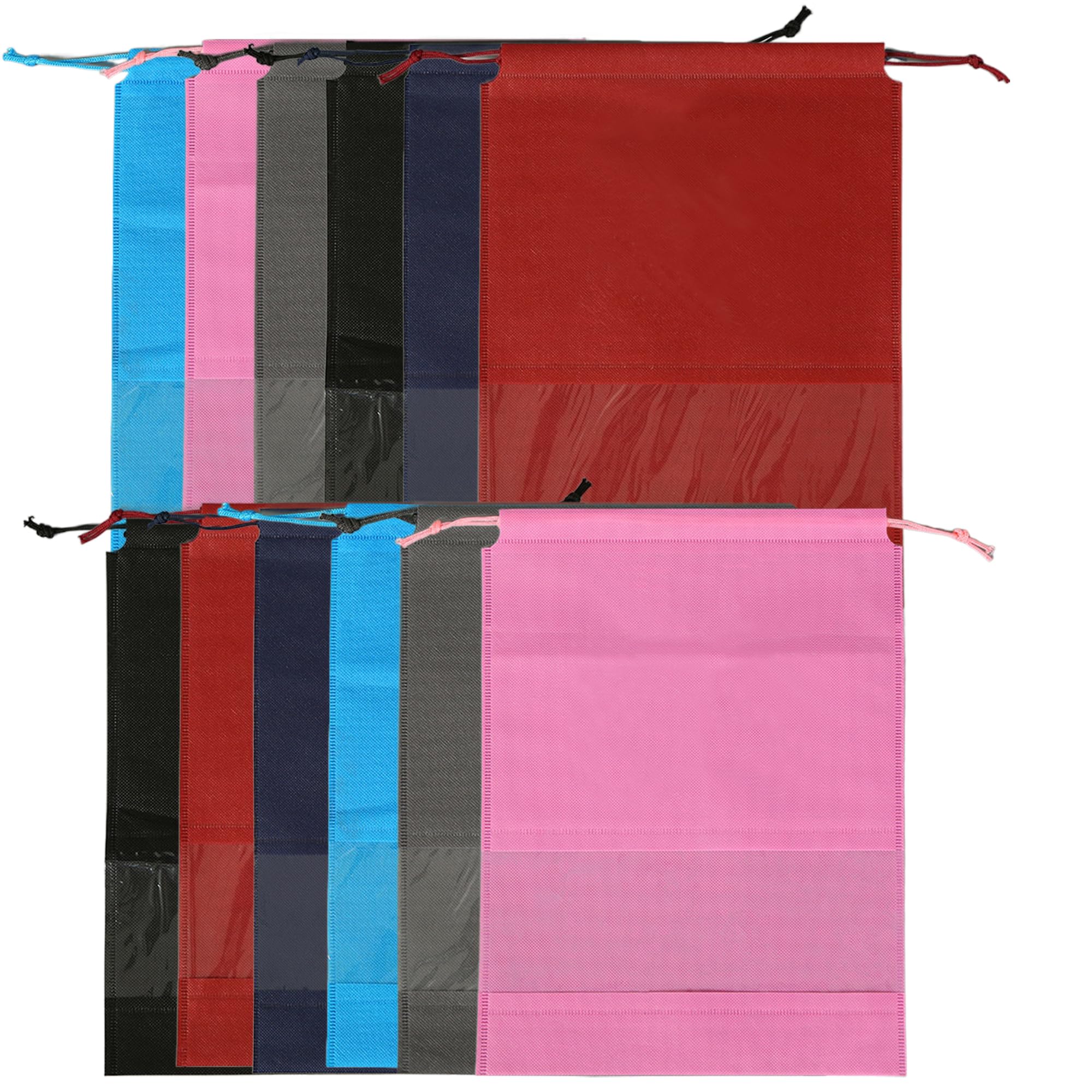 10 Borse Da Viaggio Per Scarpe Trasparenti - Impermeabili E Antipolvere Con Coulisse - Foto 3