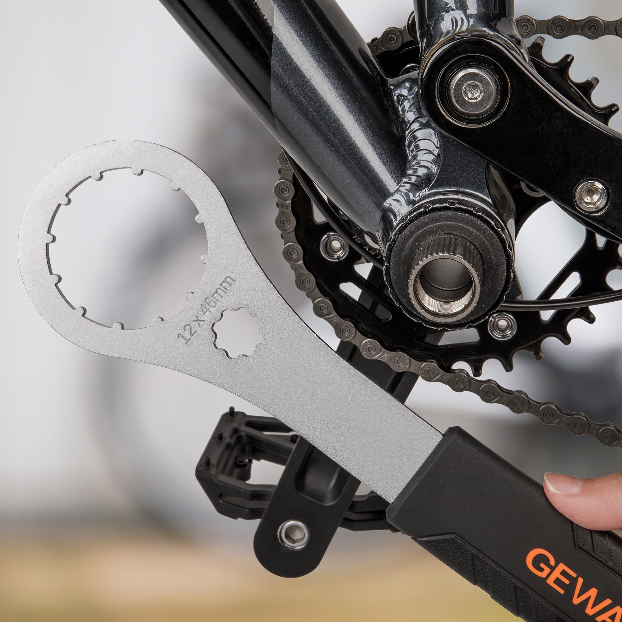 Chiave Multiuso Per Movimento Centrale Bici – Compatibile Shimano Hollowtech II, BB9000, RaceFace, Rotor, Centerlock