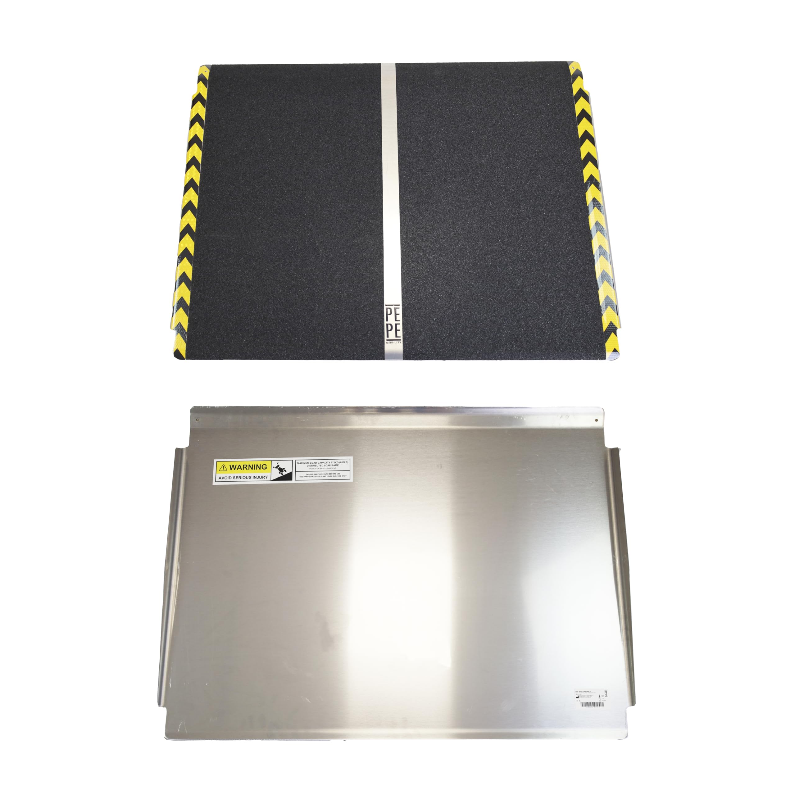 Verkeersdrempel 50 cm breed – 5 cm hoog – Rubber – met reflectoren