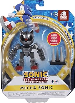Amazon.com: Sonic The Hedgehog 4-Inch Action Figure Mecha Sonic