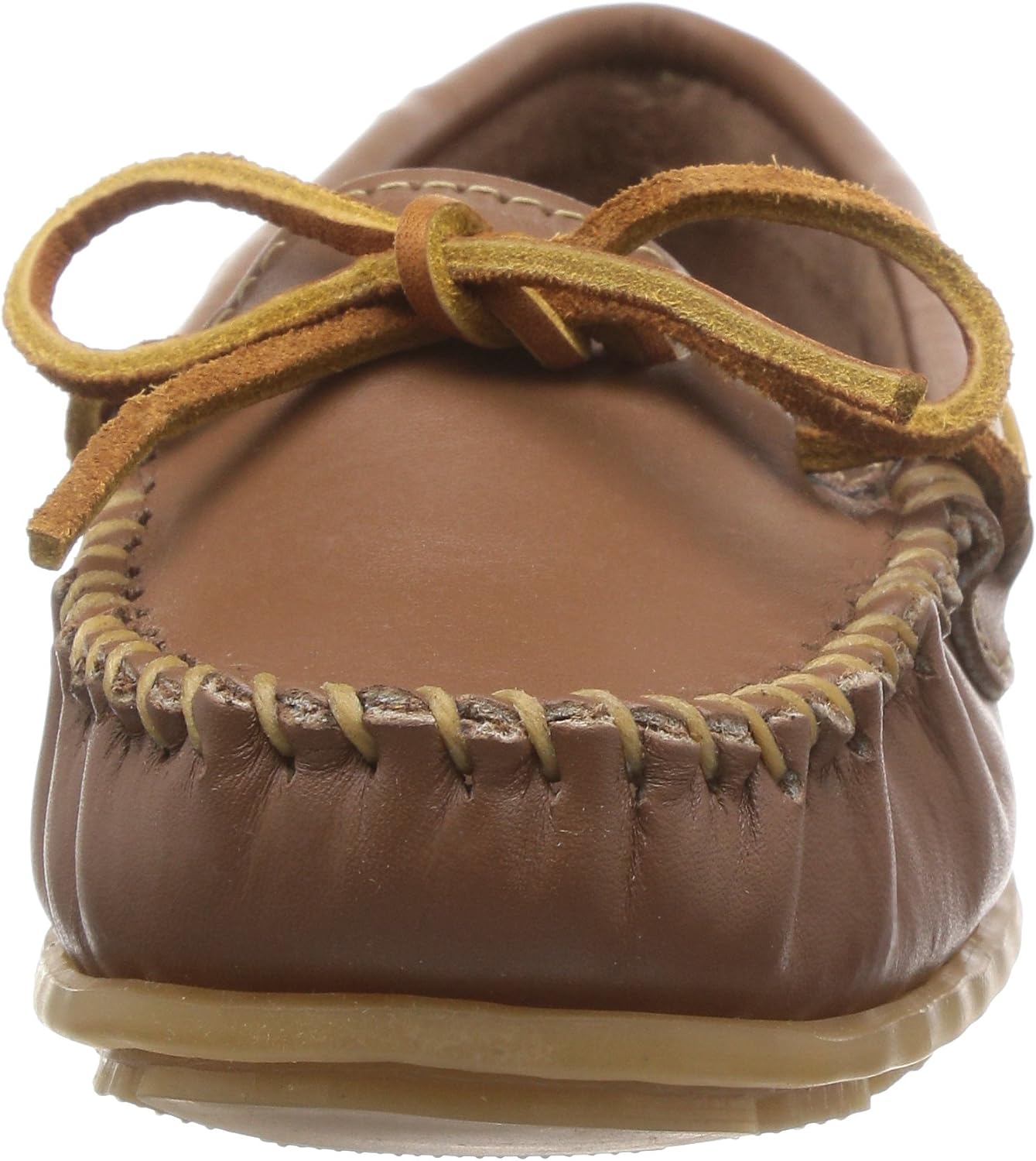 Minnetonka Women's Smooth Leather Moccasin