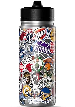Hydrapeak NBA ステッカープリント 26オンスドリンクボトル Amazon.com: Hydrapeak x NBA Officially Licensed All Team