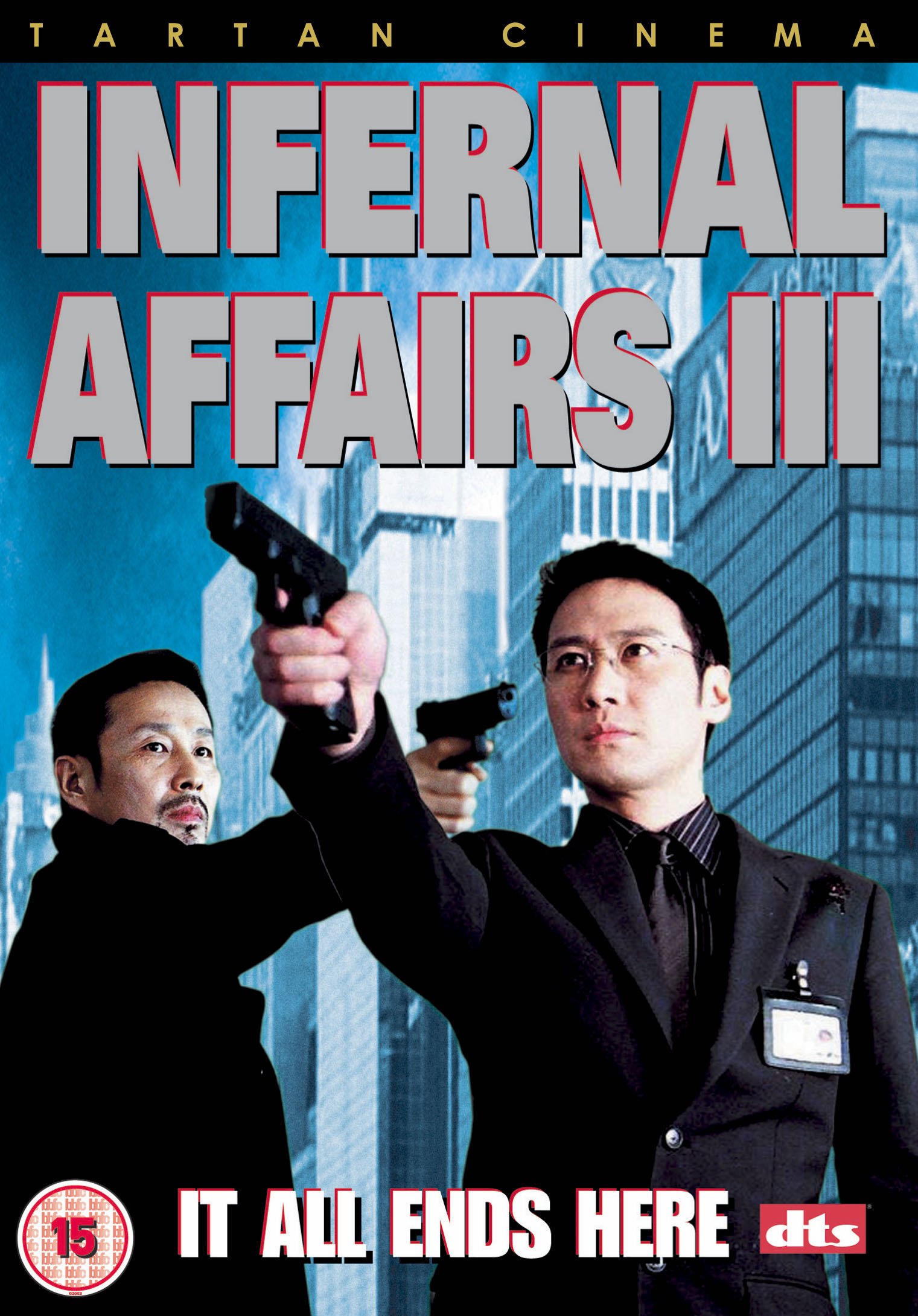 INFERNAL AFFAIRS 3 NEW REGION 2 DVD