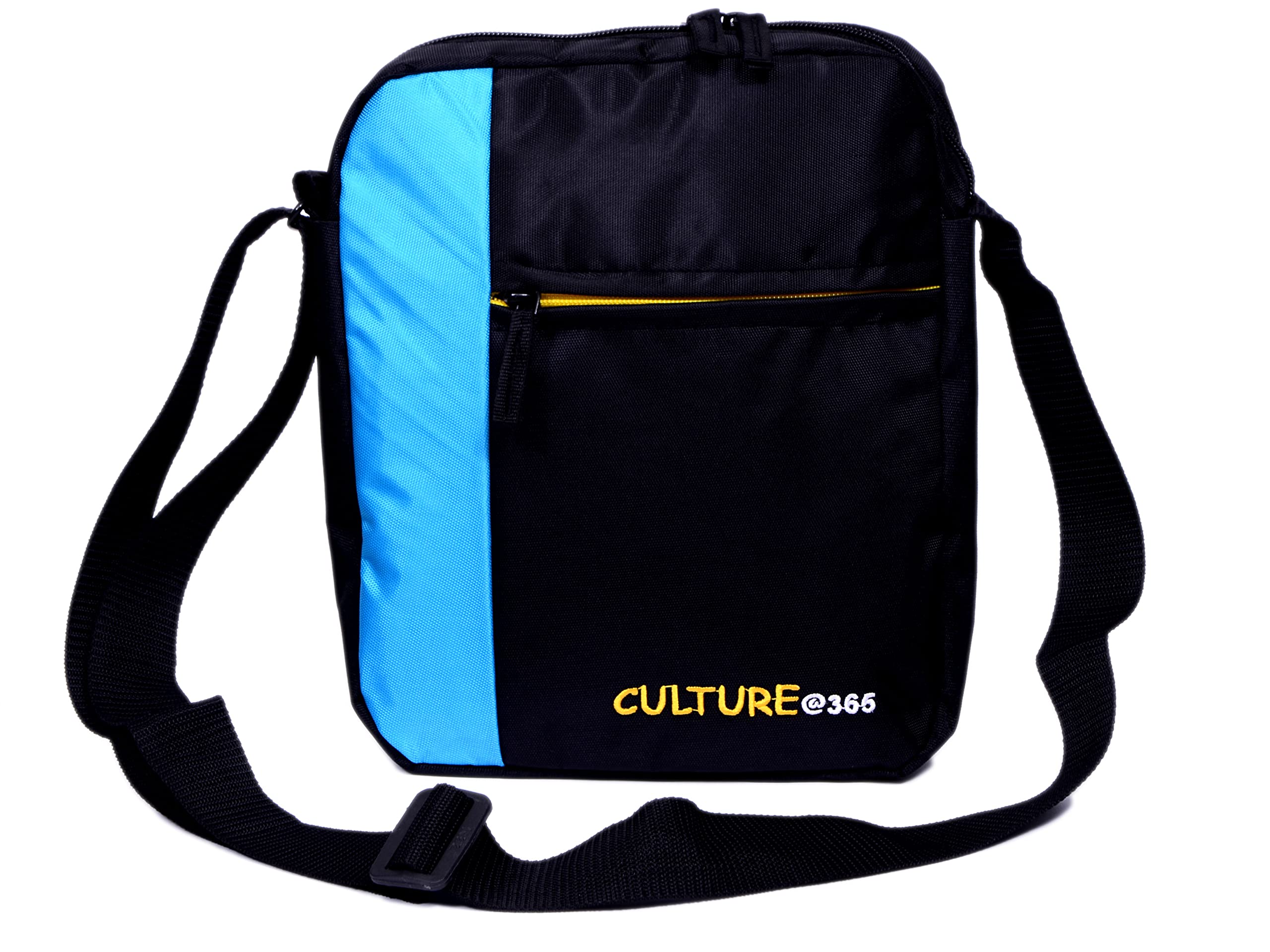 Culture@365 Water Resistance Messenger Siling Bag, Side Bag for Men and Women Casual Multipurpose Backpack, Travel, Storage, Cross Body shoulder Bag College, School and Outdoors Adjustable Shoulder-image-44