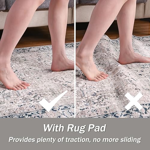 Miniatura 6 de Almohadilla antideslizante de 2 x 8 pies, almohadillas extra fuertes para cualquier suelo de superficie dura, agarre de alfombra ultra grueso para