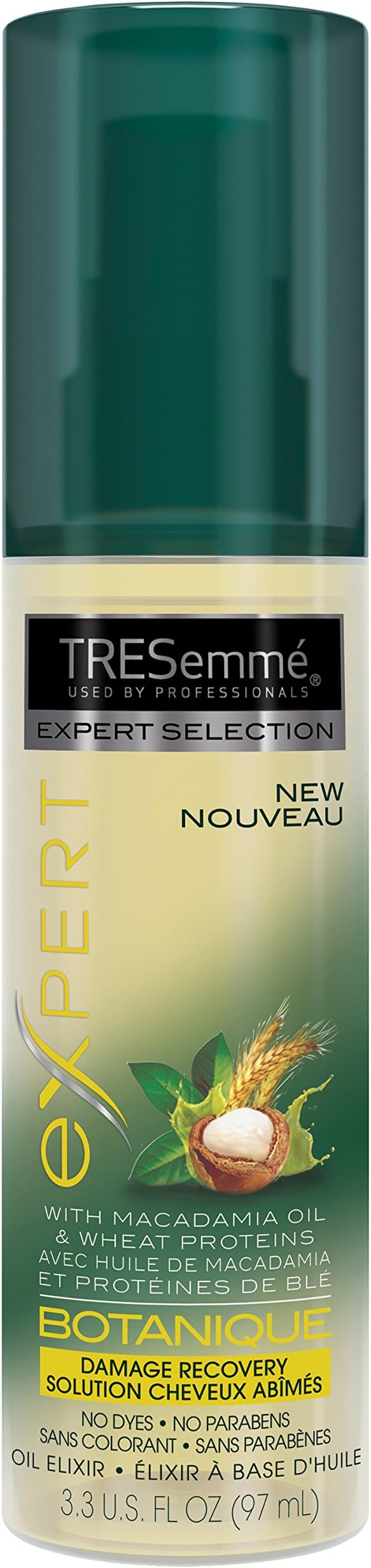 Tresemme Botanique Damage Recovery Oil Elixir โ Hair Sprays (Women, Moisturizing, after Prepping with TRESemmรฉ Botanique Damage Recovery Shampoo and Conditioner, Divides Damp Hair Int)