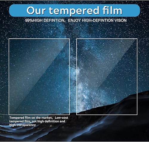 Miniatura 2 de Protector de pantalla Chevy Onix Accesorios - 8 pulgadas dureza 9H anti arañazos alta definición navegación pantalla táctil vidrio templado para