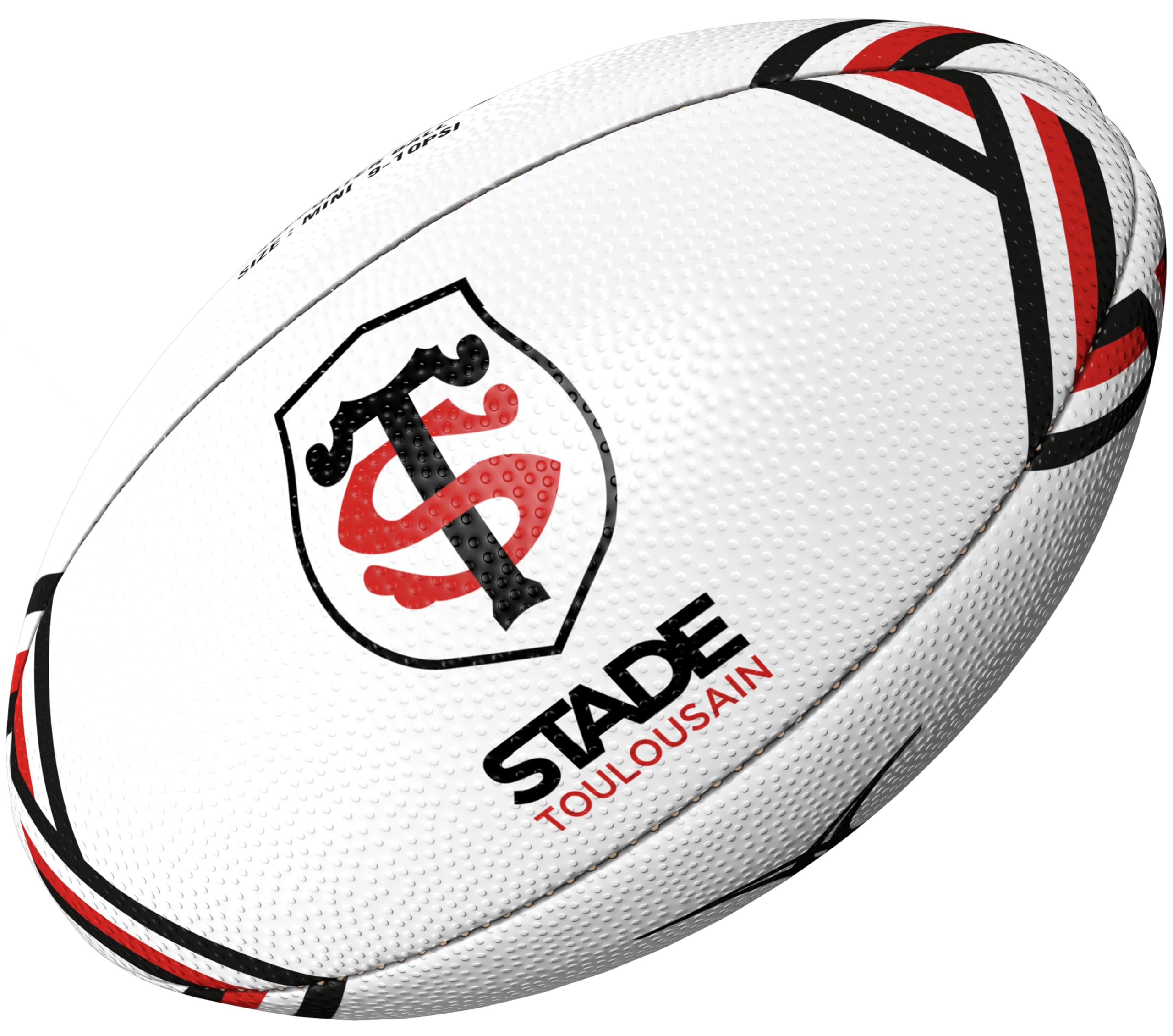 Gilbert Mini Ballon de Rugby Toulouse - Collection Officielle Stade TOULOUSAIN
