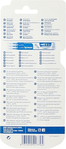 Miniatura 10 de Pilot Frixion - Bolígrafo de punta redonda borrable color negro Azul individual