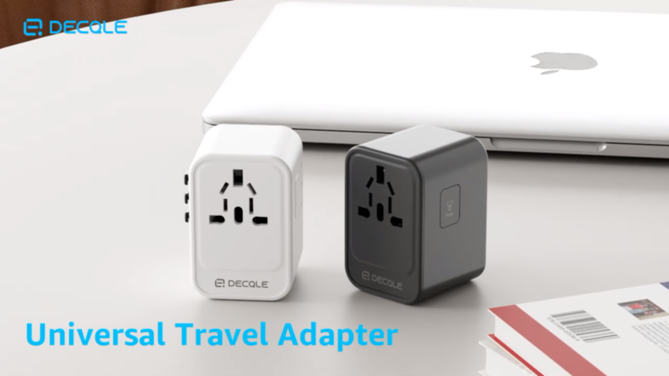 Amazon.com: decqle Universal Travel Adapter, International Travel
