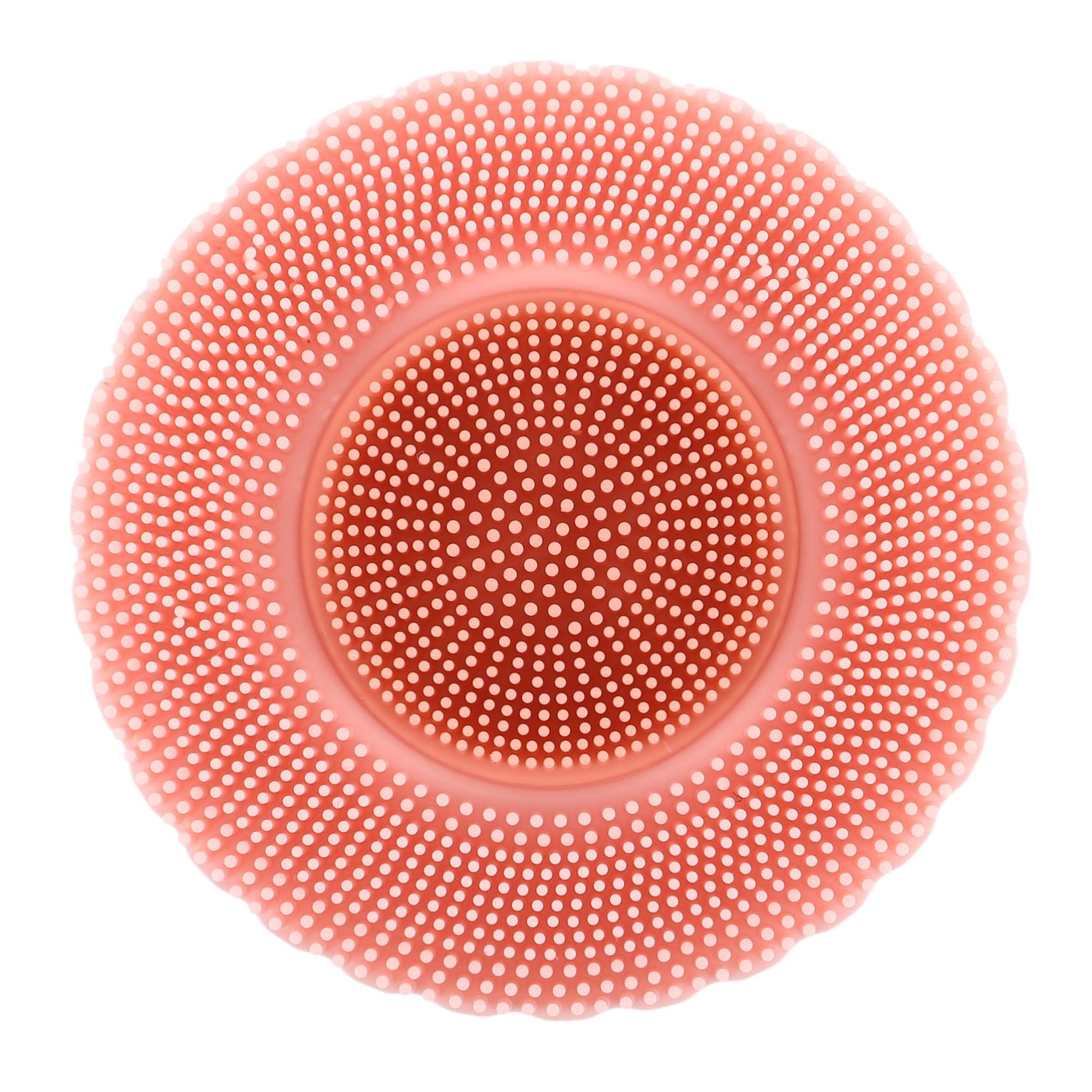 FOMIYES Soft Silicone Facial Cleansing Brush Manual Scrubber for Women Deep Cleansing Face Exfoliator Portable Design