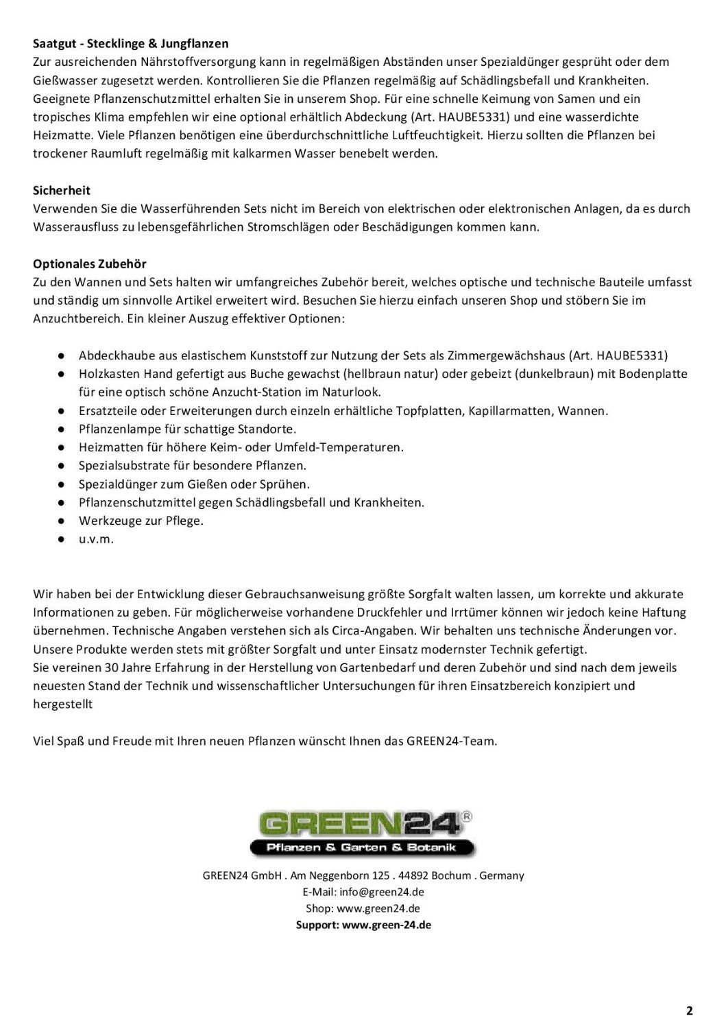 GREEN24 Hydroponik 40. Zimmer-Gewächshaus Profi XL mit automatischer Bewässerung für die Anzucht Zimmer Treibhaus mit Wanne + Kapillarsystem + Topfplatte + Haube