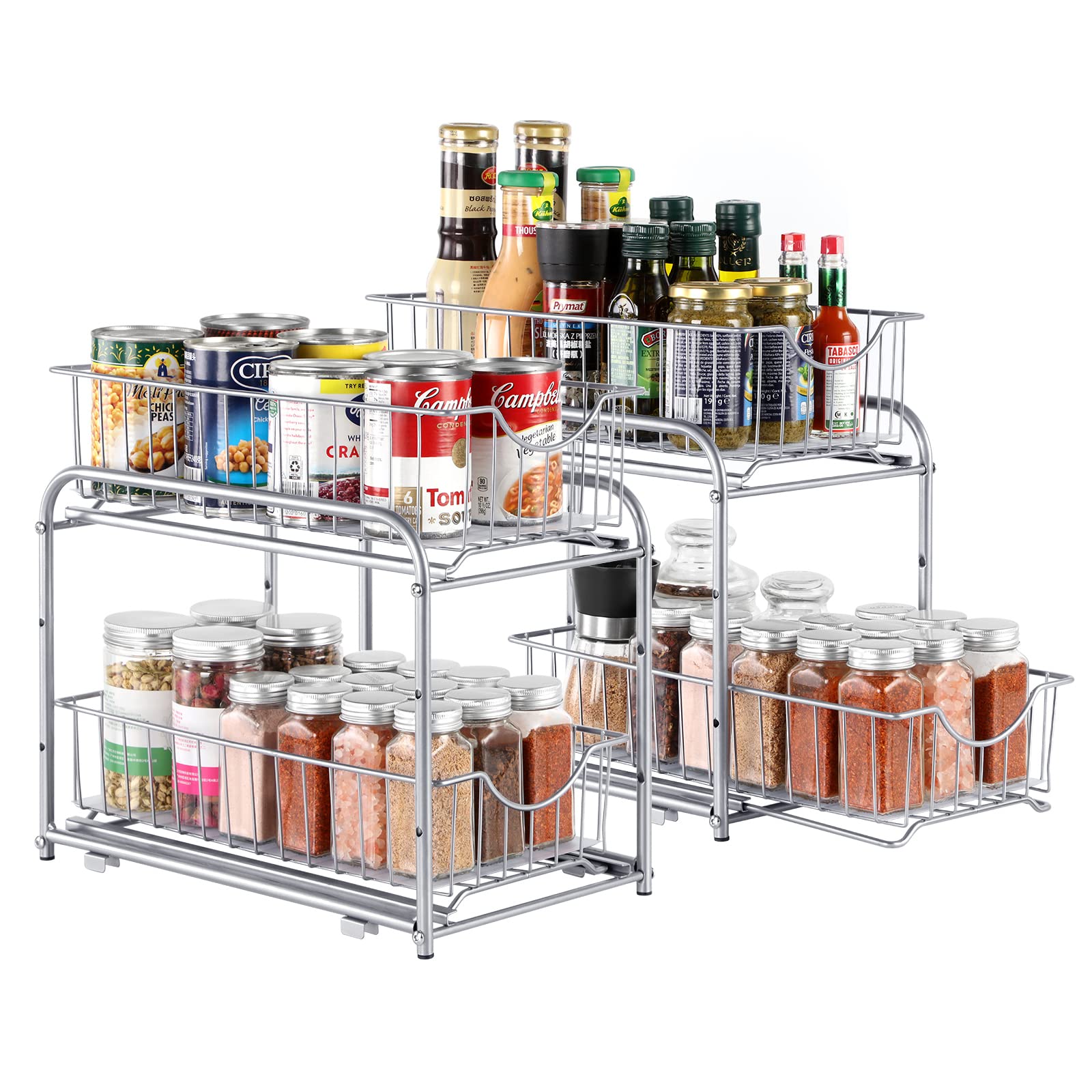 Buy Under Sink Organizer Pull Out Organizer with Sliding