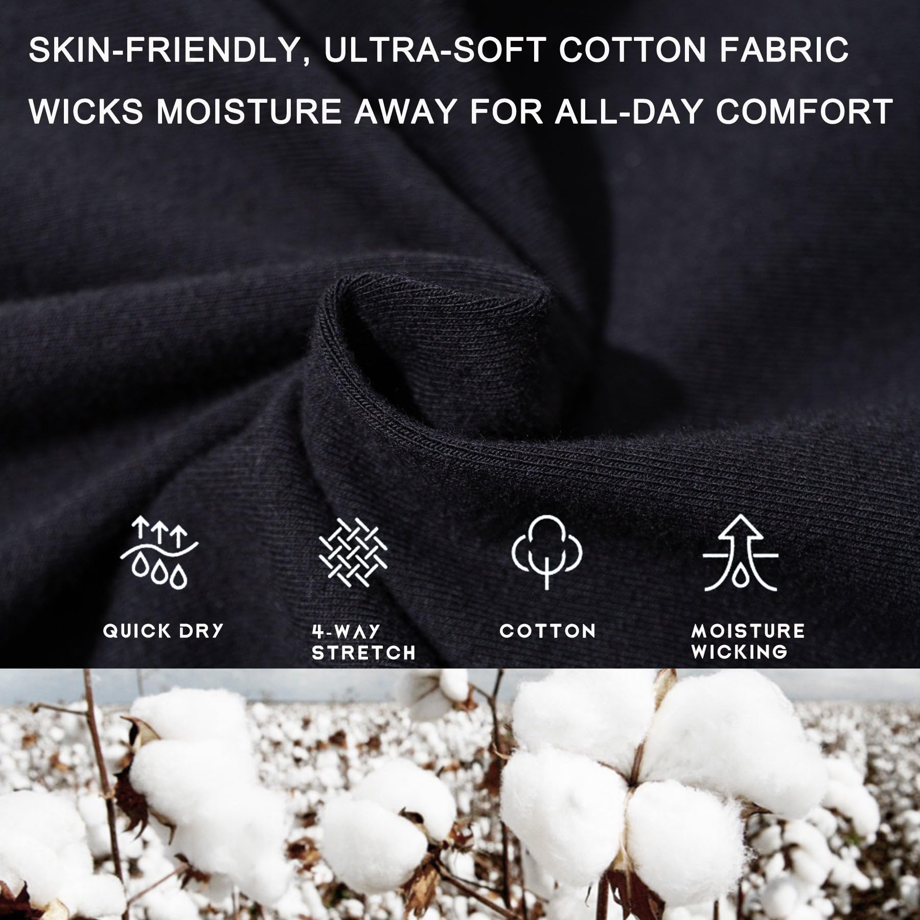 WILLIT Pantalones de chándal para hombre, de algodón, pantalones de yoga, pantalones de chándal abiertos, pantalones deportivos atléticos, lounge para hombre, con bolsillos