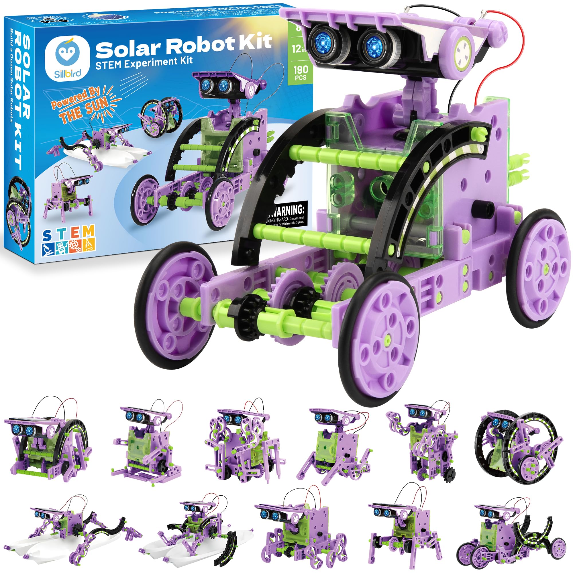 Robot Sillbird 5 En 1 Programable Con App Y Mando – 727 Piezas Para Niños De 8 A 12+ Años (STEM)