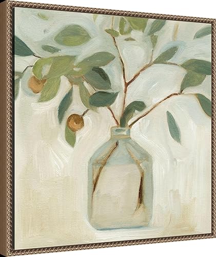 Miniatura 2 de Amanti Art Lienzo enmarcado para pared, 22 x 22 pulgadas, Arreglo neutro I de Emma Scarvey, lienzo enmarcado para pared, obras de arte de naturaleza