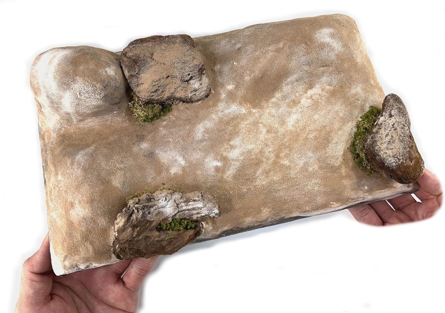 ジオラマベース[砂漠の石垣と枯木](ハンドメイド) ジオラマベース[砂漠の石垣と枯木](ハンドメイド)