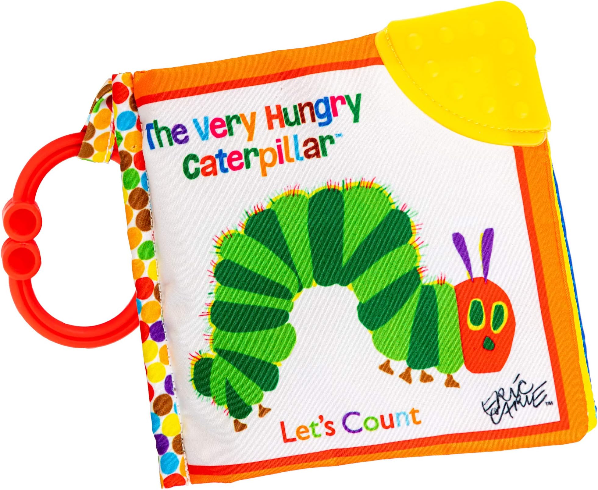 KIDS PREFERRED World of Eric Carle, The Very Hungry Caterpillar Let's Count Clip-On Book