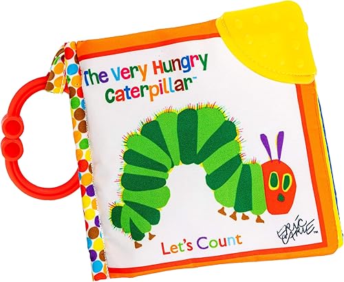 Miniatura 1 de Lets Count Soft Book - World of Eric Carle The Very Hungry Caterpillar Baby Drinkle Book